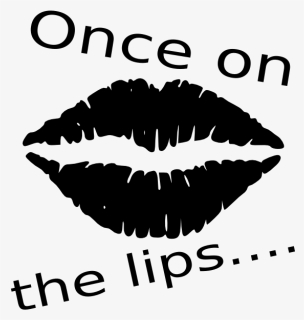 Lips Clipart Black And White , Png Download - Free Dripping Lips Svg, Transparent Png, Free Download