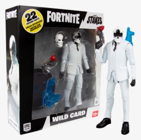 Wild Card Black 7” Action Figure - Fortnite Wild Card Figure, HD Png Download, Free Download