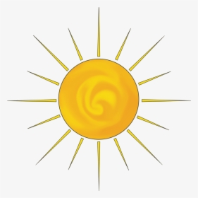 Sun Drawing , Png Download - Conducting Sphere On Uniform Field, Transparent Png, Free Download