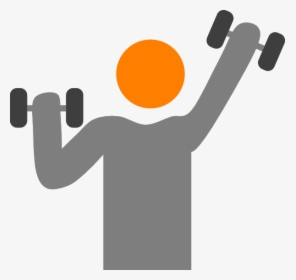 Weight Lifter Clip Art At Clker - Exercise Clipart No Background, HD Png Download, Free Download