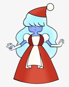Humorhave A Merry Christmas - Sapphire Steven Universe Characters, HD Png Download, Free Download