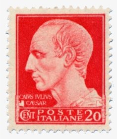 Julius Caesar Stamp Italy, HD Png Download, Free Download