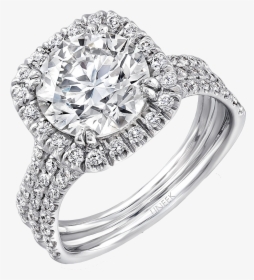 Drawn Diamond Round Cut Diamond - Pre-engagement Ring, HD Png Download, Free Download