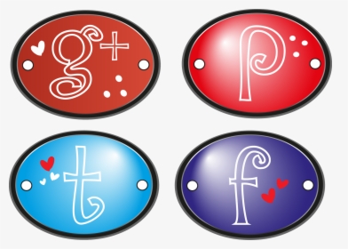 Iconos Personalizados De Redes Sociales Para "dime - Circle, HD Png Download, Free Download