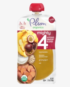 Plum Organics Baby Food, HD Png Download, Free Download