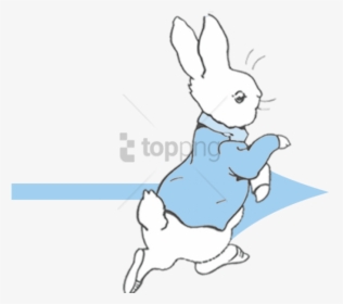 Free Png Peter Rabbit Wall Clock Png Image With Transparent - Cartoon, Png Download, Free Download