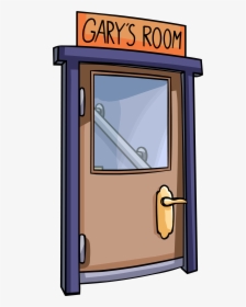Club Penguin Rewritten Wiki - Home Door, HD Png Download, Free Download