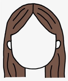 Straight Hair Clipart, HD Png Download, Free Download