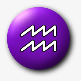 This Free Icons Png Design Of Aquarius Symbol 3 , Png - Aquarius, Transparent Png, Free Download