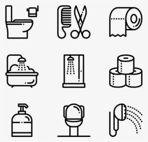 Bathroom Vector Icon - Data Protection Flat Icon, HD Png Download, Free Download