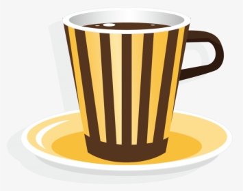 Free Paper Coffee Cup Png - Coffee Cup Cafe Template, Transparent Png, Free Download