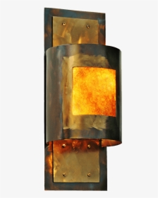 Rustic Sconce, Cuadrado, Southwest Lighting, Mountain - Flame, HD Png Download, Free Download