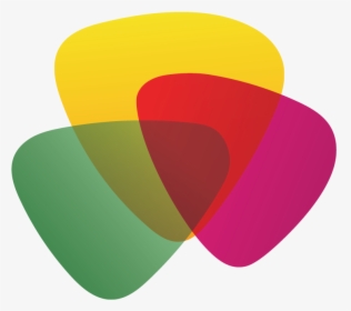 Green Red Yellow Round Triangle Logo - Triangle Logo, HD Png Download, Free Download