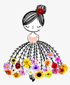 #bailarina #flores - ضاقت يارب وعندك المتسع, HD Png Download, Free Download