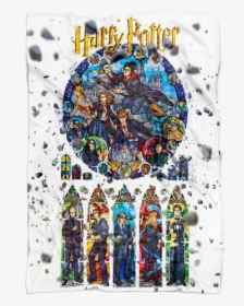 Harry Potter Fleece Blanket Explode & Shatter White - Harry Potter, HD Png Download, Free Download
