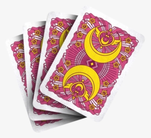 Bicycle Card Back Png - Sailor Moon Poker Cards Png, Transparent Png, Free Download