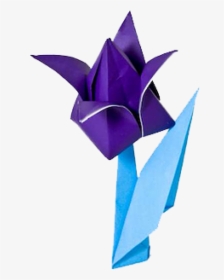 Flower Origami Png Image - Flower Origami Transparent Background, Png Download, Free Download