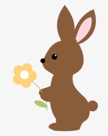 Woodland Bunny Clip Art, HD Png Download, Free Download