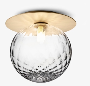 Nuura Liila 1 Large Optic Gold Guld Glass Glas Lamp - Ceiling Light, HD Png Download, Free Download
