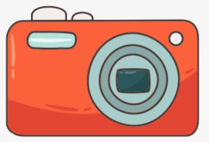Lens Drawing Animated Camera - Camera, HD Png Download, Free Download