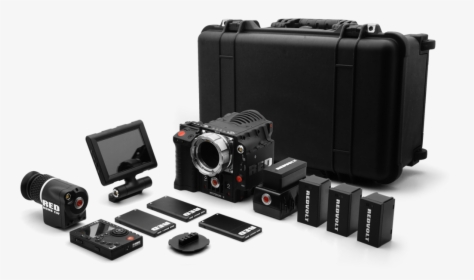 Red Camera Set Hand Held, HD Png Download, Free Download