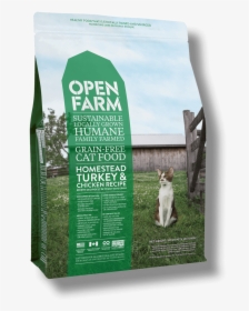 Open Farm Homestead Chicken And Turkey- Cat - Cat Open Farm Homestead Turkey And Chicken, HD Png Download, Free Download