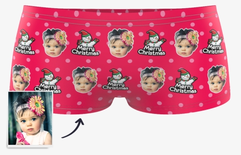 Kids Custom Face Boxer - Christmas Day, HD Png Download, Free Download