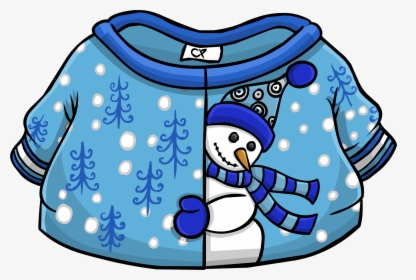 Club Penguin Rewritten Wiki - Club Penguin Christmas Clothes, HD Png Download, Free Download