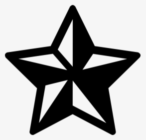 Star Polygons In Art And Culture Pictogram Symbol Computer - Black And White Logo Stars, HD Png Download, Free Download