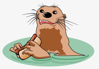 Otter Hot Dog, HD Png Download, Free Download