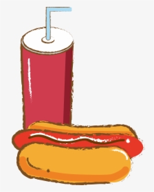 Transparent Free Cartoon Hot Dog Clipart, HD Png Download, Free Download