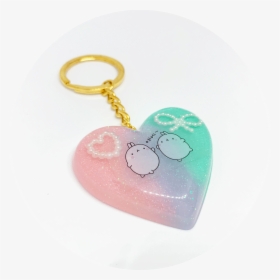 Molang Heart - Friends - Keychain, HD Png Download, Free Download