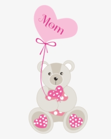Mothers Day Bear Clipart, HD Png Download, Free Download