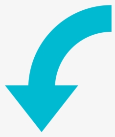 This Icon Looks Like A Large Arrow, Pointing Downward - Graphic Design, HD Png Download, Free Download
