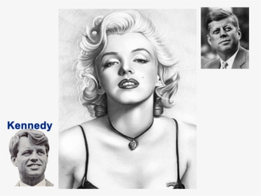 Beginner Easy Girl Drawing , Png Download - Marilyn Monroe Conspiracy Theiries, Transparent Png, Free Download