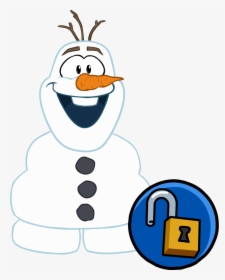 Graphic Free Stock Image S Costume Unlockable Icon - Club Penguin Olaf Costume, HD Png Download, Free Download