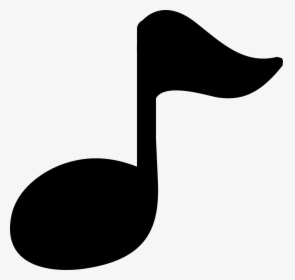 Music Black Note Shape - Music Note Shape, HD Png Download, Free Download