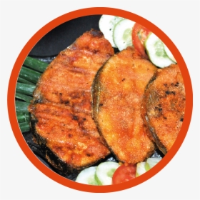 4 King Fish Pieces, Medium To Large Size Thinly Cut - King Fish Masala Png, Transparent Png, Free Download