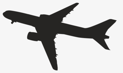 Airplane Silhouette Illustration Aviation Image - Airplane, HD Png Download, Free Download