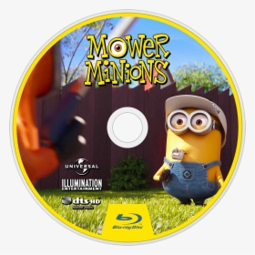 Mower Minions Bluray Disc Image - Cd, HD Png Download, Free Download