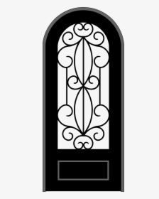 Iron Door Design Png Hd, Transparent Png, Free Download