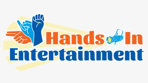 Hands In Entertainment Logo With Glow - Graphic Design, HD Png Download, Free Download