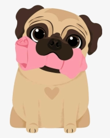 #pet #dog #pug #cute #animal #cachorro #fofo - Pug Header, HD Png Download, Free Download