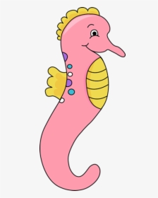 Cute Seahorse File" 								 Title= - Pink Seahorse Clipart, HD Png Download, Free Download