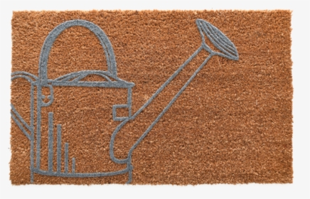 Coir Doormat Watering Can - Placemat, HD Png Download, Free Download