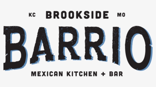Barrio Logos Brookside Black 8april19 - Graphics, HD Png Download, Free Download