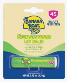 93025955 93025962 Bb Sunscreen Lipbalm Spf45 Card Hr - Banana Boat Lip Balm, HD Png Download, Free Download