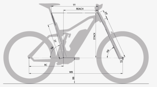 Moustache Downhill Electric Bike Sizing - Fahrrad Ghost, HD Png Download, Free Download