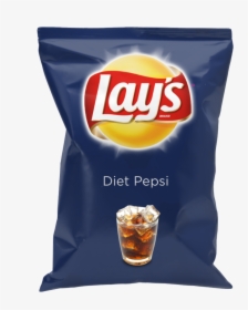 Diet Pepsi Lays - Ice Cream Flavored Potato Chips, HD Png Download, Free Download