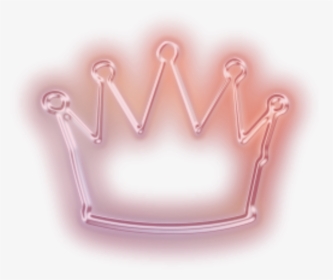 #neon #crown - Tiara, HD Png Download, Free Download